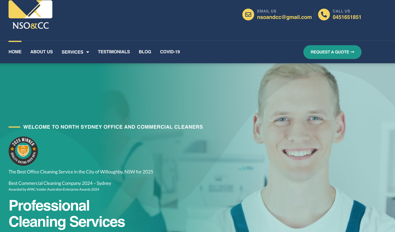 north shore's finest office cleaning company