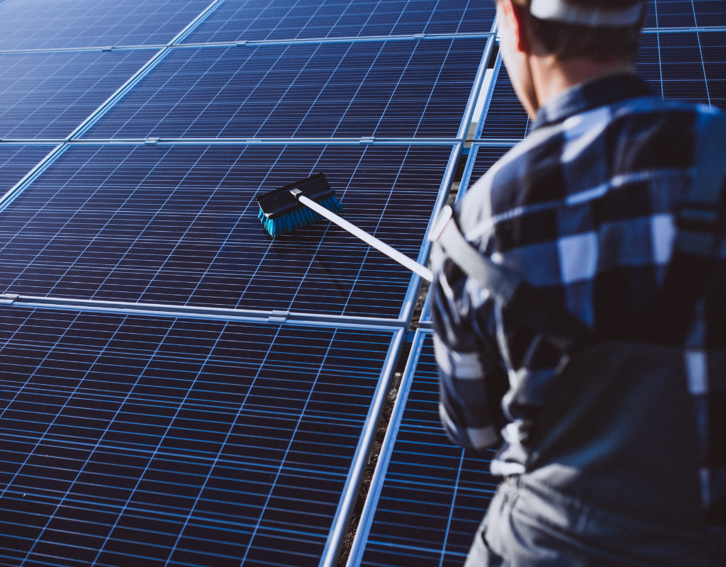 commercial solar panel cleaning sydney